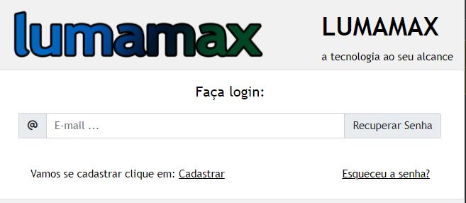 Ajuda login lumamax.com.br